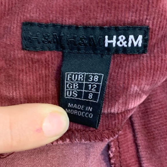 Vintage low rise corduroy midi skirt - Picture 5 of 9